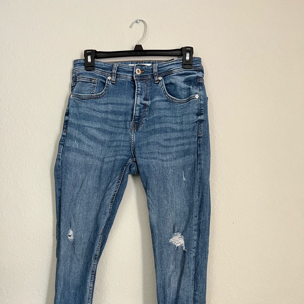 ZARA Blue Skinny Jeans 🔹